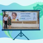A Ideagri apoia o LEITE É SAÚDE com milhares de adesivos do movimento